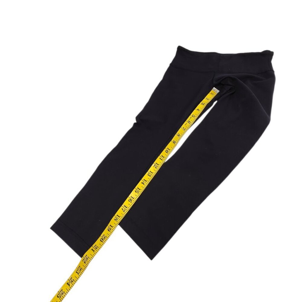 Lululemon Wunder Under Low Rise Cropped, Black, Luon, Athletic, Size 4 - Picture 5 of 7